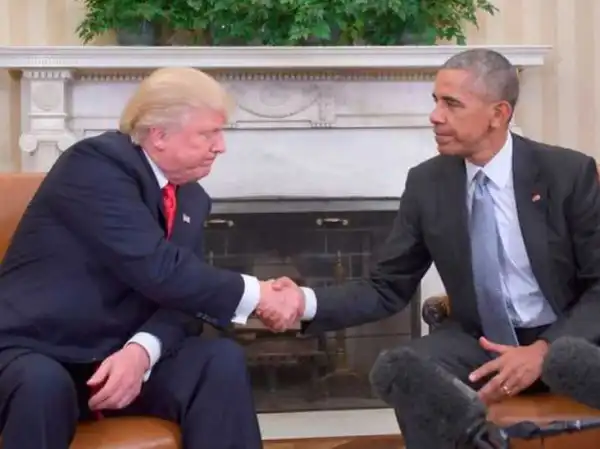 I Feel “very encouraged” After Meeting With Trump – Obama